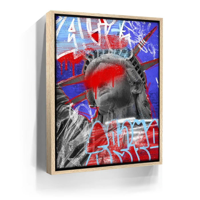 Featured image 9 for Liberty Is Blind - Red Graffiti