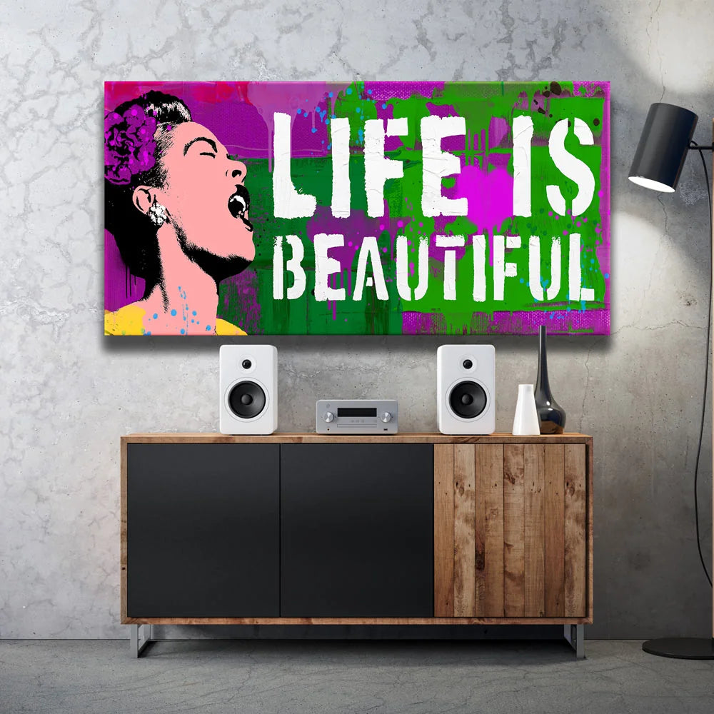 Featured image 2 for Life Is Beautiful - Banksy Warhol Mashup