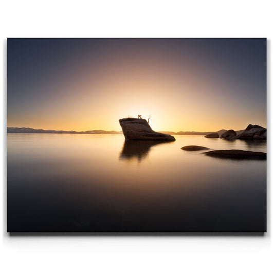 Light of Serenity Posters, Prints, & Visual Artwork TheGoatWallArt LANDSCAPE 24x18 0.75" STANDARD