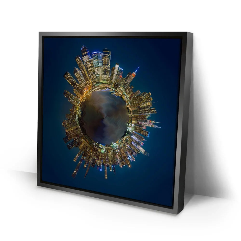 Featured image 2 for Little Planet Manhattan At Night Feat Empire State Building