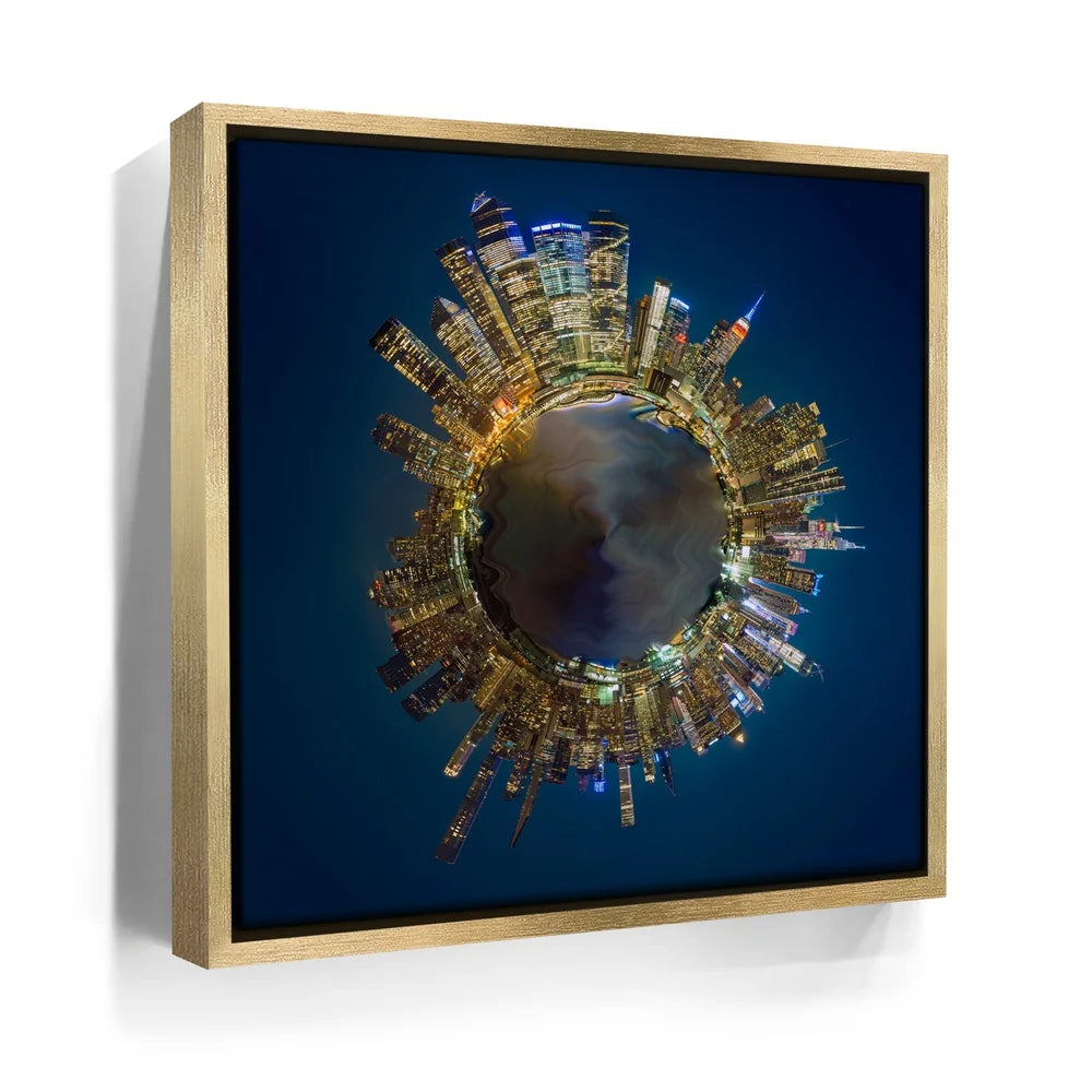 Featured image 7 for Little Planet Manhattan At Night Feat Empire State Building