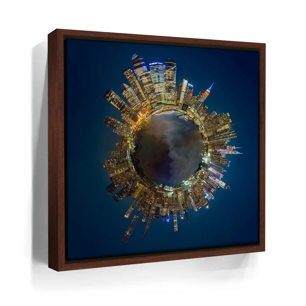 Featured image 10 for Little Planet Manhattan At Night Feat Empire State Building