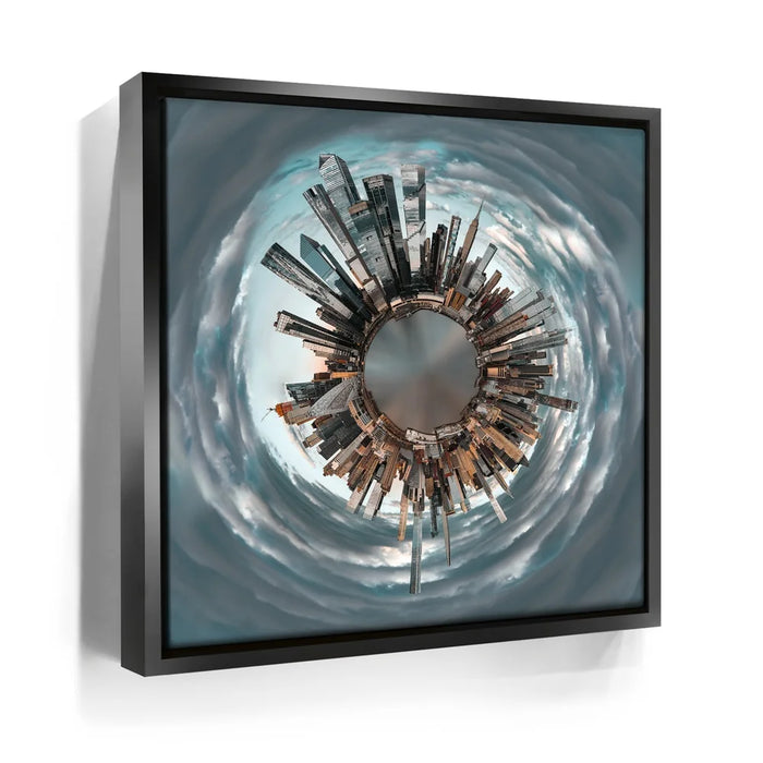 Featured image 5 for Little Planet Manhattan With A Stormy Sky