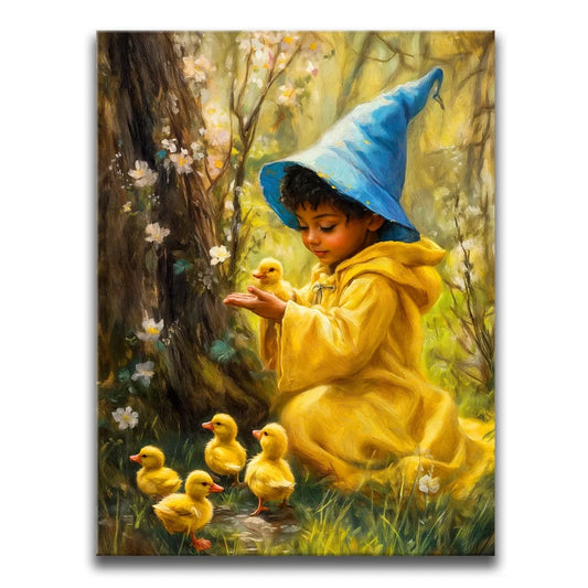 Little Wizard Posters, Prints, & Visual Artwork TheGoatWallArt PORTRAIT 18x24 0.75" STANDARD