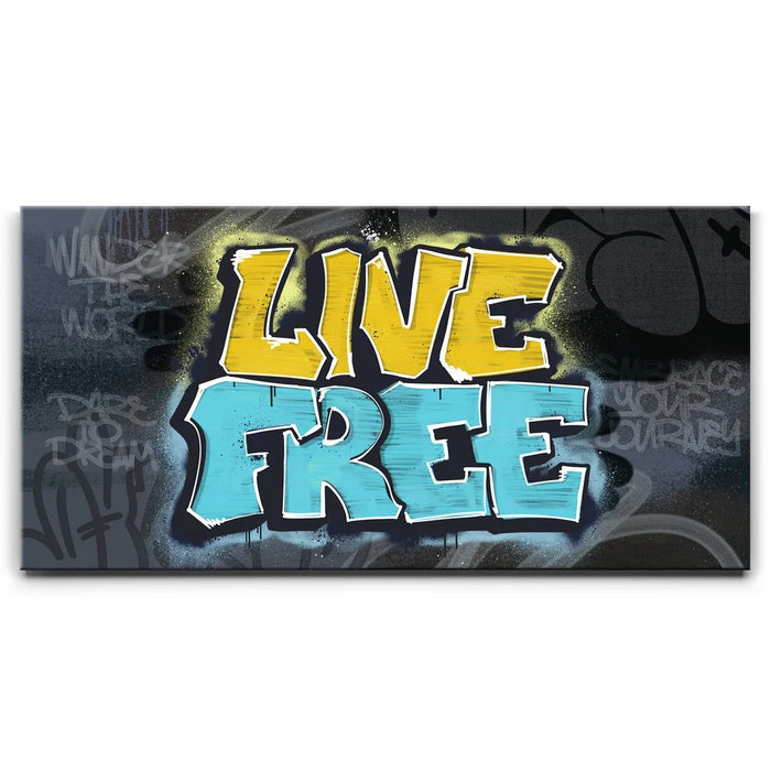 Featured image 1 for Live Free - Graffiti
