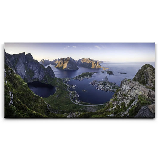 Lofoten Posters, Prints, & Visual Artwork TheGoatWallArt LANDSCAPE - WIDE 30x15 0.75" STANDARD
