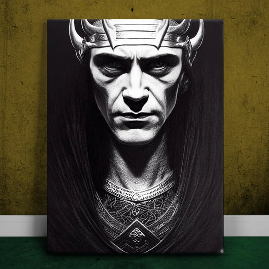 Loki Posters, Prints, & Visual Artwork TheGoatWallArt PORTRAIT 18x24 0.75" STANDARD