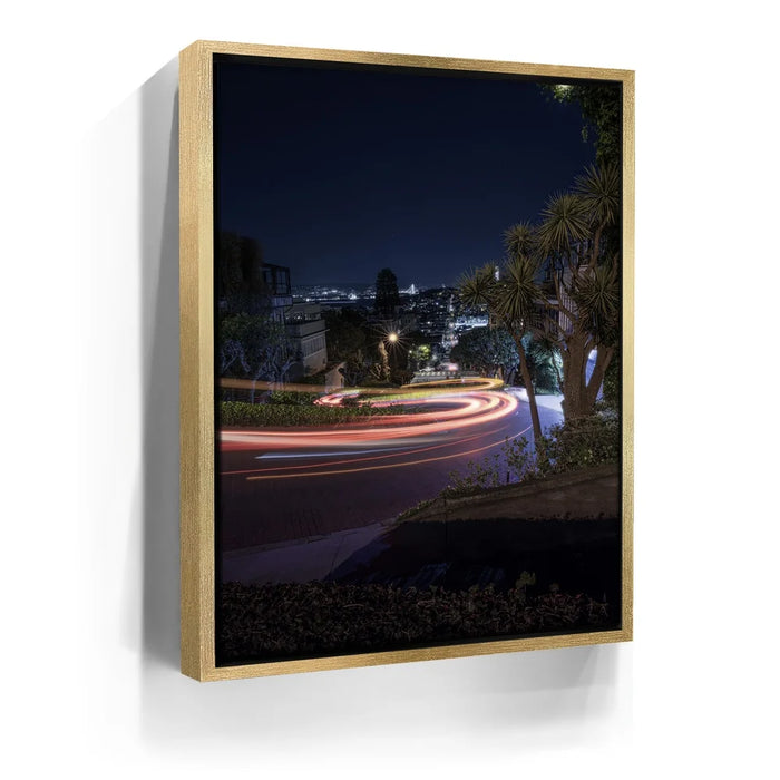 Featured image 7 for Lombard Street Light Trails