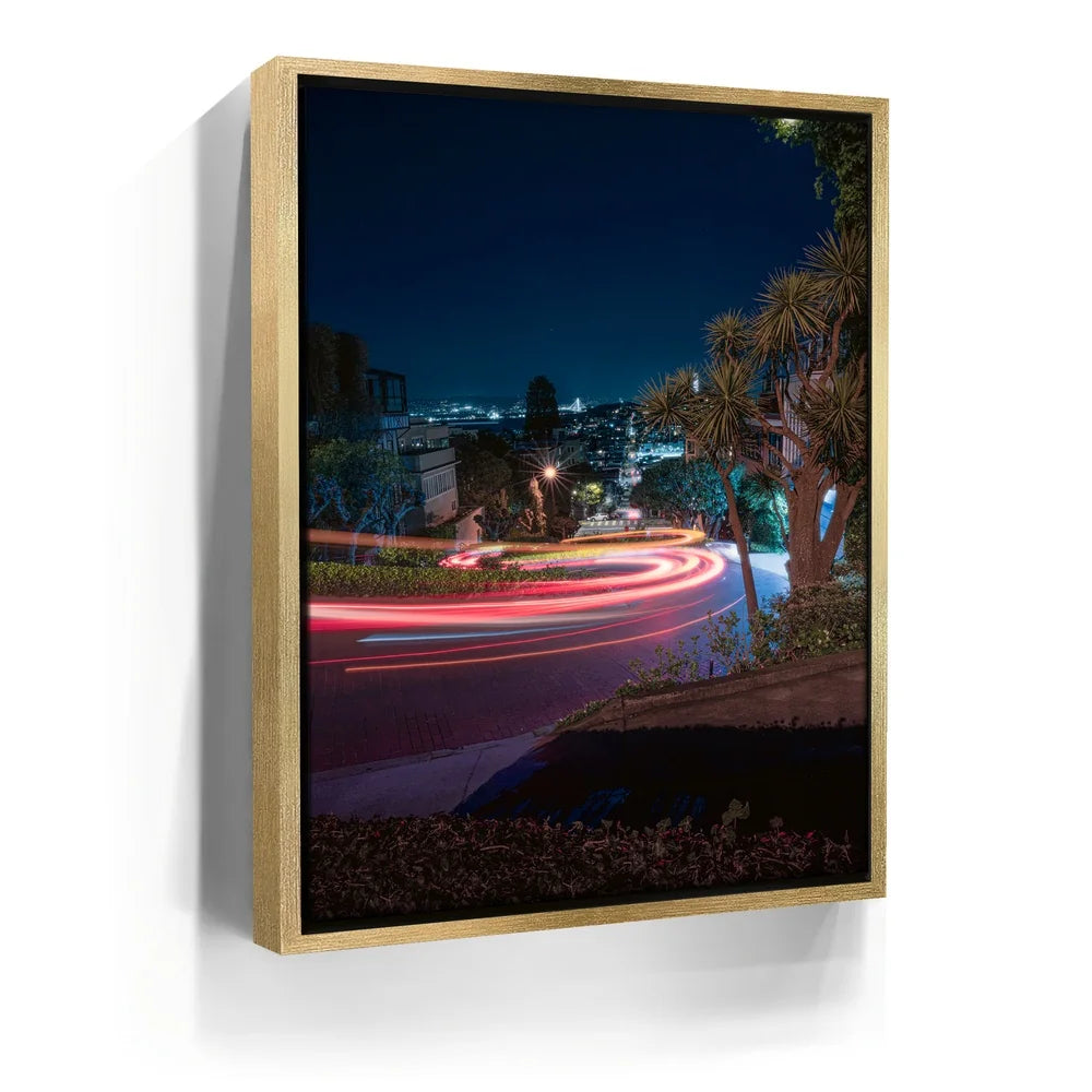 Featured image 7 for Lombard Street Light Trails