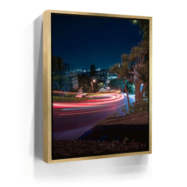 Featured image 7 for Lombard Street Light Trails