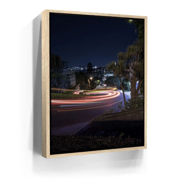 Featured image 9 for Lombard Street Light Trails