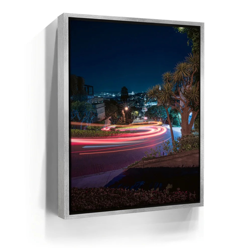 Featured image 8 for Lombard Street Light Trails
