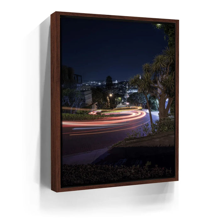Featured image 10 for Lombard Street Light Trails