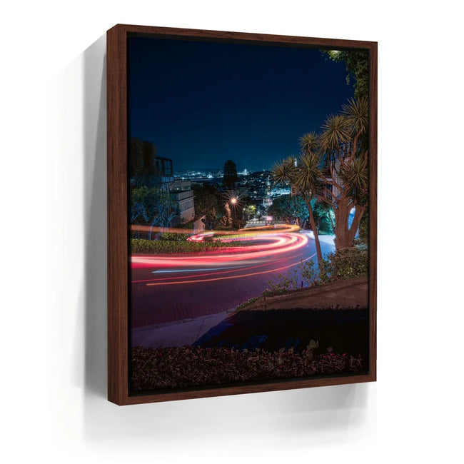 Featured image 10 for Lombard Street Light Trails