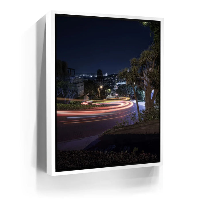 Featured image 6 for Lombard Street Light Trails