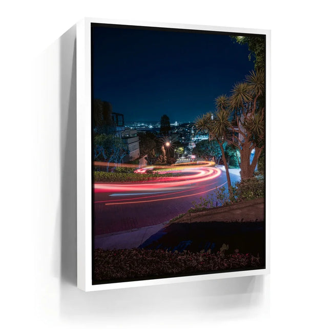 Featured image 6 for Lombard Street Light Trails