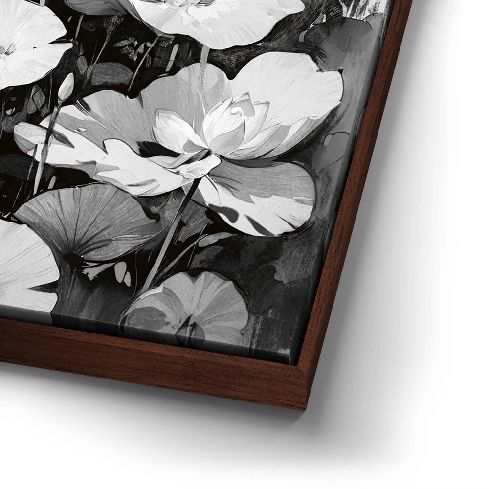 Featured image 14 for Lotus Patch I - Black and White
