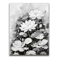 Featured image 1 for Lotus Patch I - Black and White