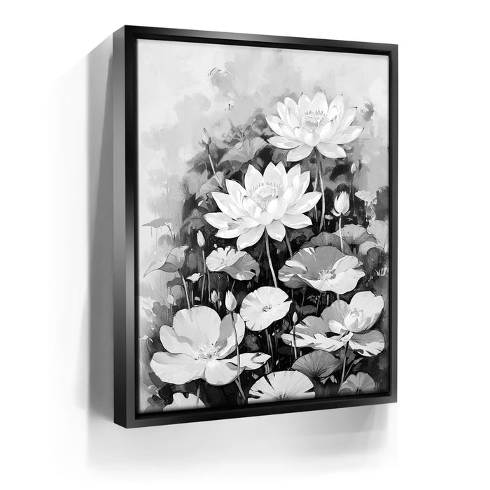 Featured image 5 for Lotus Patch I - Black and White