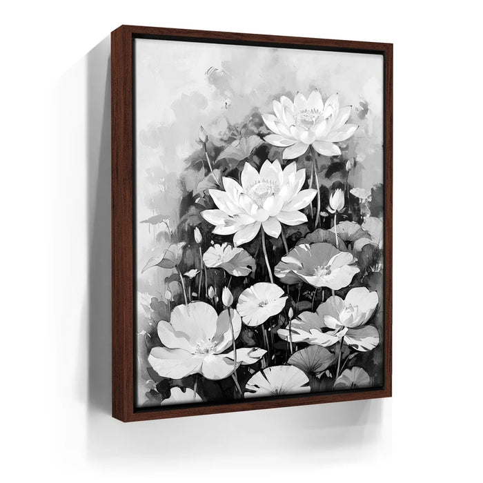 Featured image 10 for Lotus Patch I - Black and White