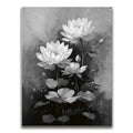 Featured image 1 for Lotus Patch II - Black and White