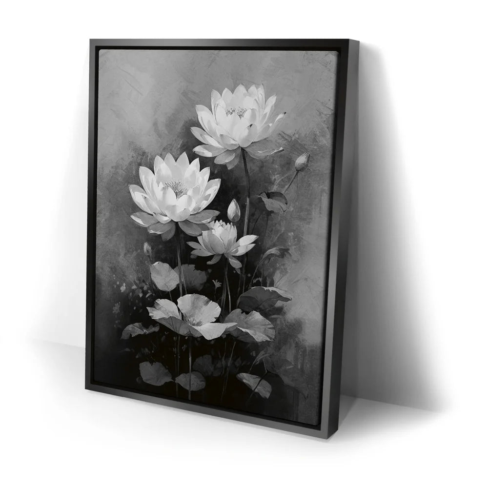 Featured image 2 for Lotus Patch II - Black and White