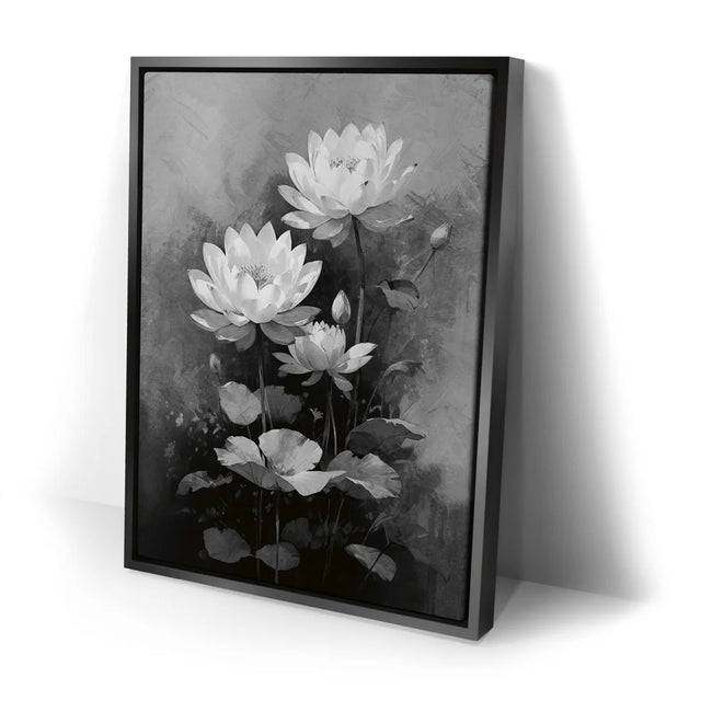 Featured image 2 for Lotus Patch II - Black and White