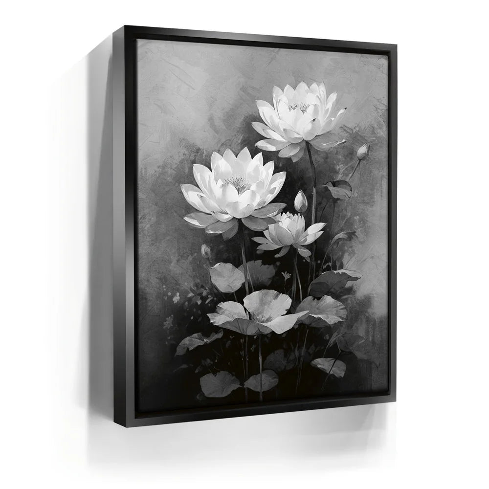 Featured image 5 for Lotus Patch II - Black and White