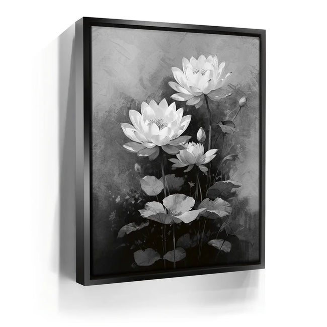 Featured image 5 for Lotus Patch II - Black and White