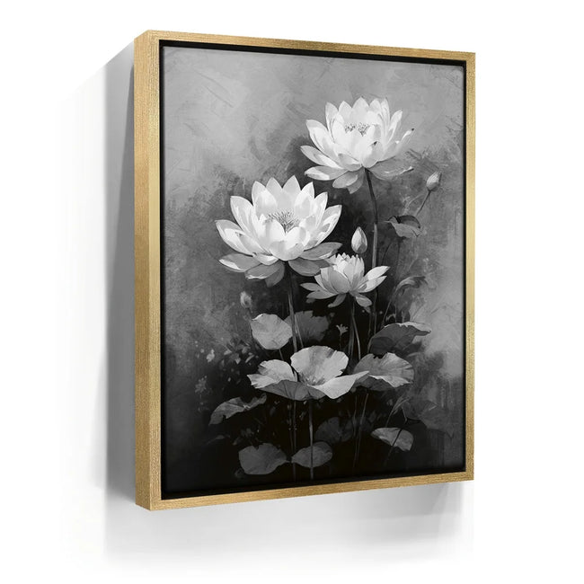 Featured image 7 for Lotus Patch II - Black and White