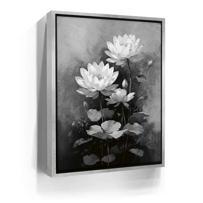 Featured image 8 for Lotus Patch II - Black and White