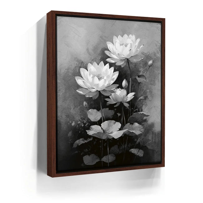 Featured image 10 for Lotus Patch II - Black and White