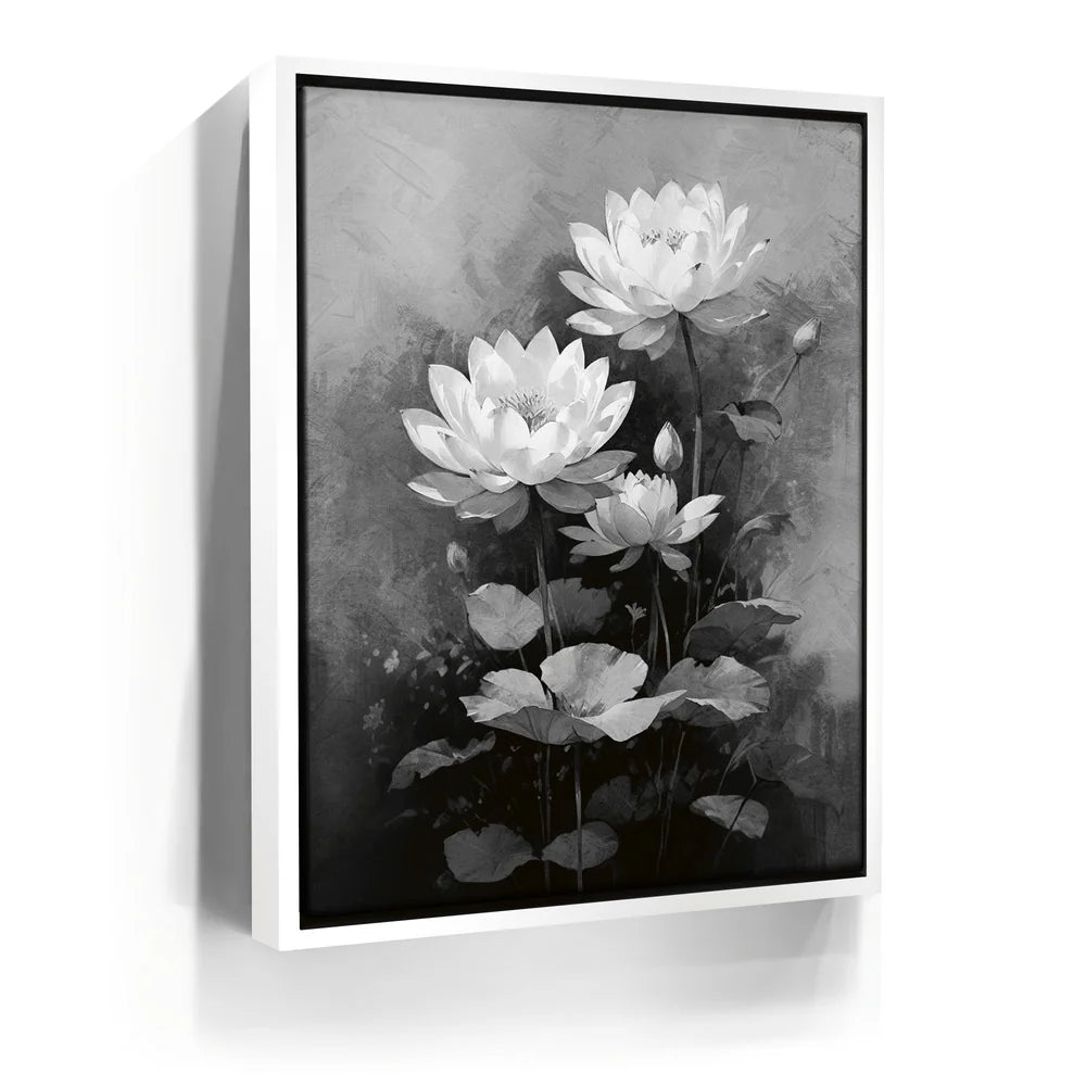 Featured image 6 for Lotus Patch II - Black and White