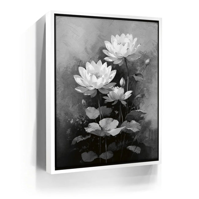 Featured image 6 for Lotus Patch II - Black and White