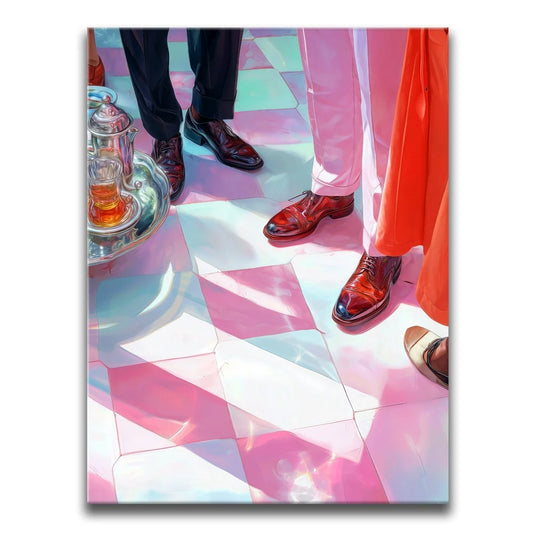 Lounge Act No. 3 Posters, Prints, & Visual Artwork TheGoatWallArt PORTRAIT 18x24 0.75" STANDARD