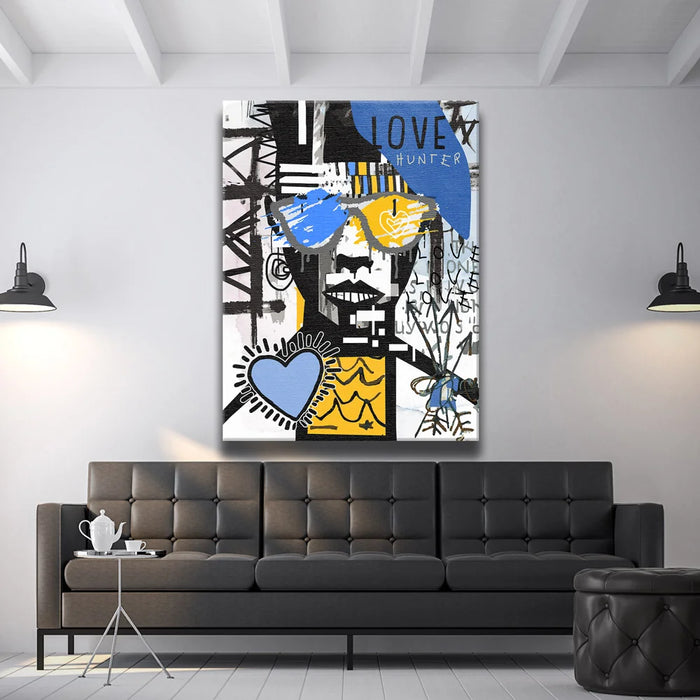 Featured image 2 for Love Hunter - Basquiat Style