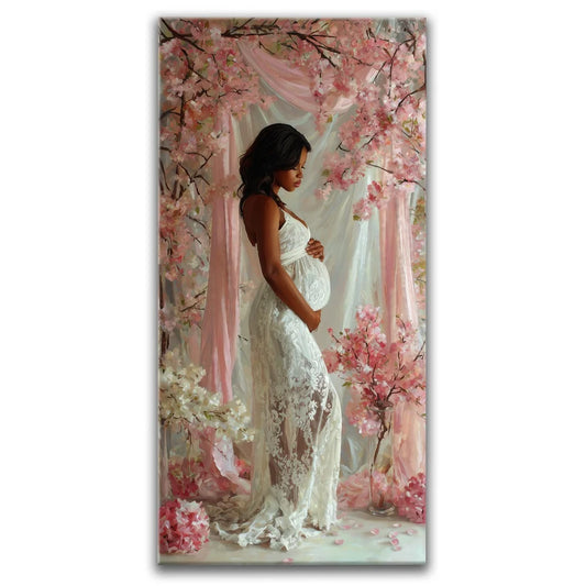 Love In Full Bloom Posters, Prints, & Visual Artwork TheGoatWallArt PORTRAIT - TALL 15x30 0.75" STANDARD
