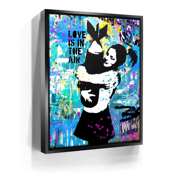 Featured image 5 for Love Is In The Air - Banksy Warhol Mashup