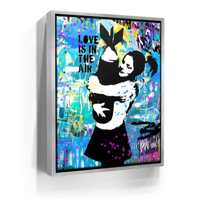 Featured image 8 for Love Is In The Air - Banksy Warhol Mashup