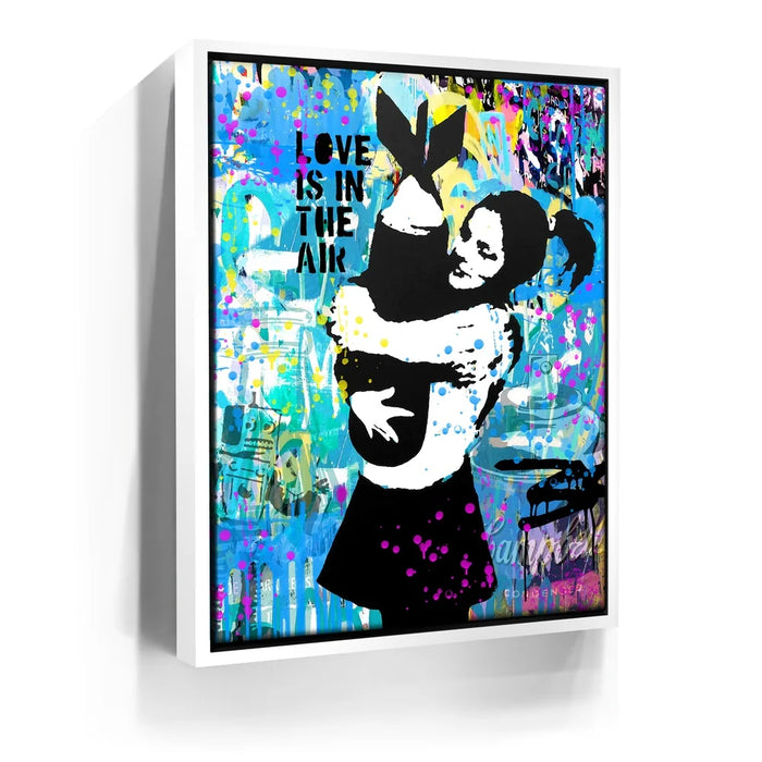 Featured image 6 for Love Is In The Air - Banksy Warhol Mashup