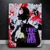 Featured image 1 for Love Is The Answer - Banksy Warhol Mashup