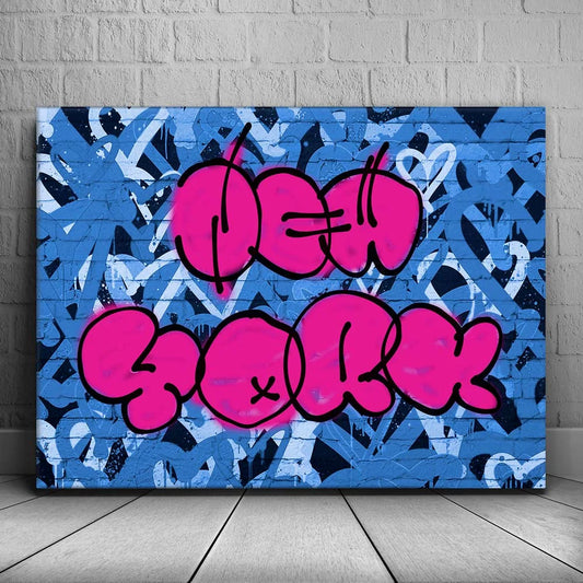 Love New York Posters, Prints, & Visual Artwork TheGoatWallArt LANDSCAPE 24x18 0.75" STANDARD