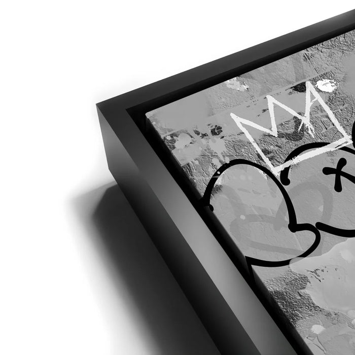 Featured image 11 for Love Robot - Banksy Warhol Mashup - B & W