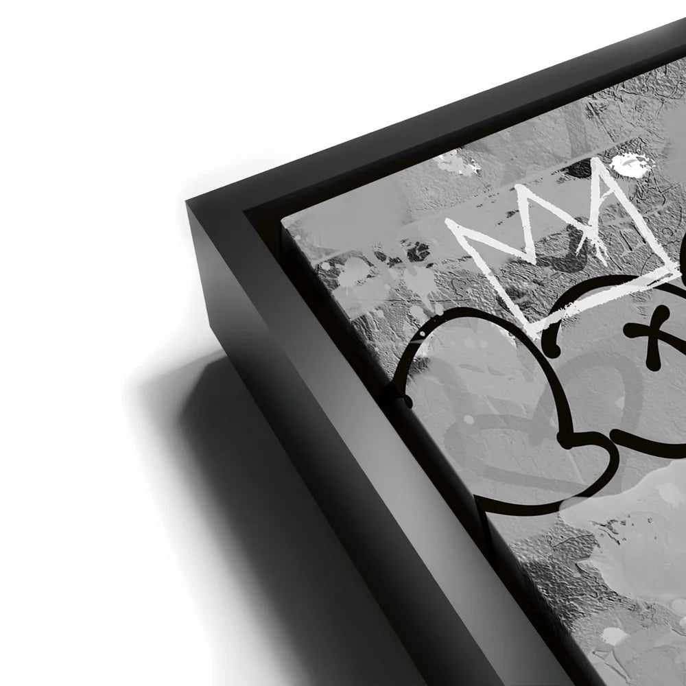 Featured image 11 for Love Robot - Banksy Warhol Mashup - B & W