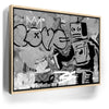 Featured image 9 for Love Robot - Banksy Warhol Mashup - B & W