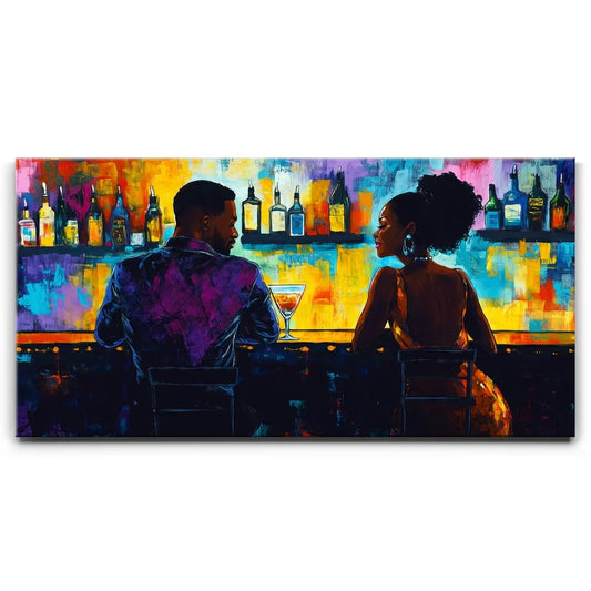 Low Light, Deep Talk Posters, Prints, & Visual Artwork TheGoatWallArt LANDSCAPE - WIDE 30x15 0.75" STANDARD