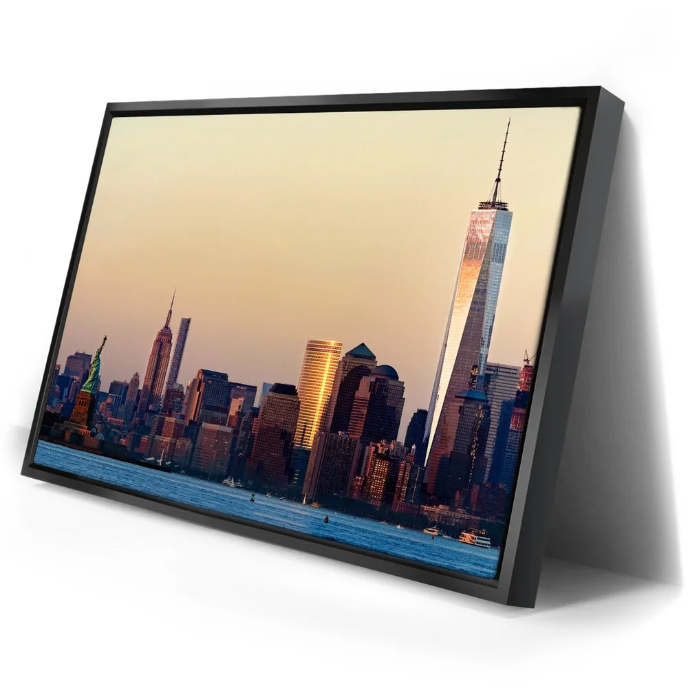 Featured image 2 for Lower Manhattan And Empire State Building At Sunset - 1 Of 2