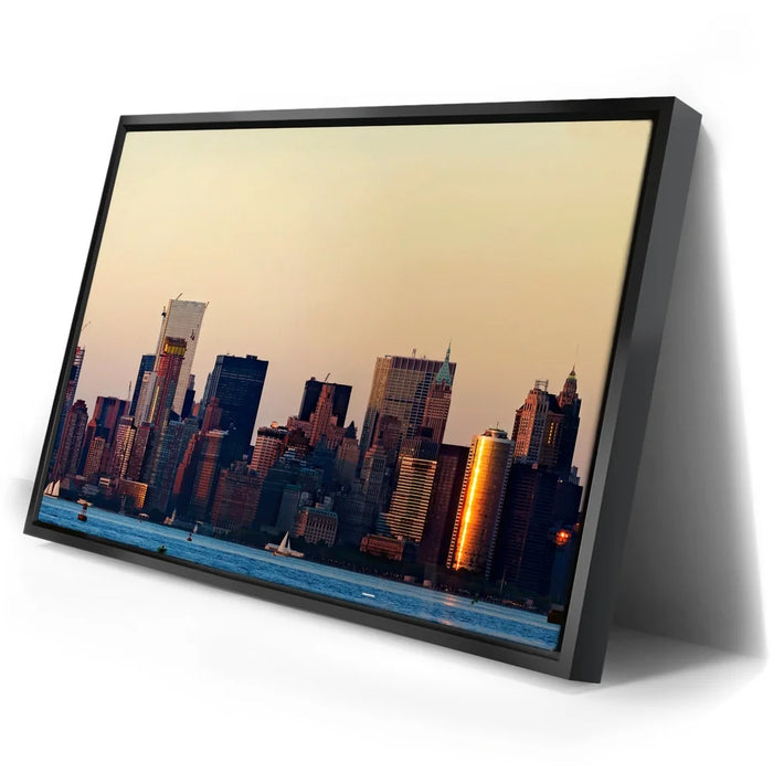 Featured image 2 for Lower Manhattan And Empire State Building At Sunset - 2 Of 2