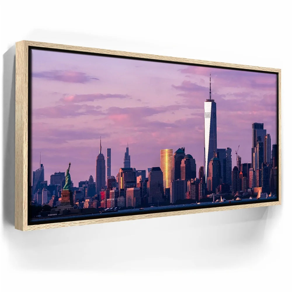 Featured image 9 for Lower Manhattan Panoramic View With Statue Of Liberty