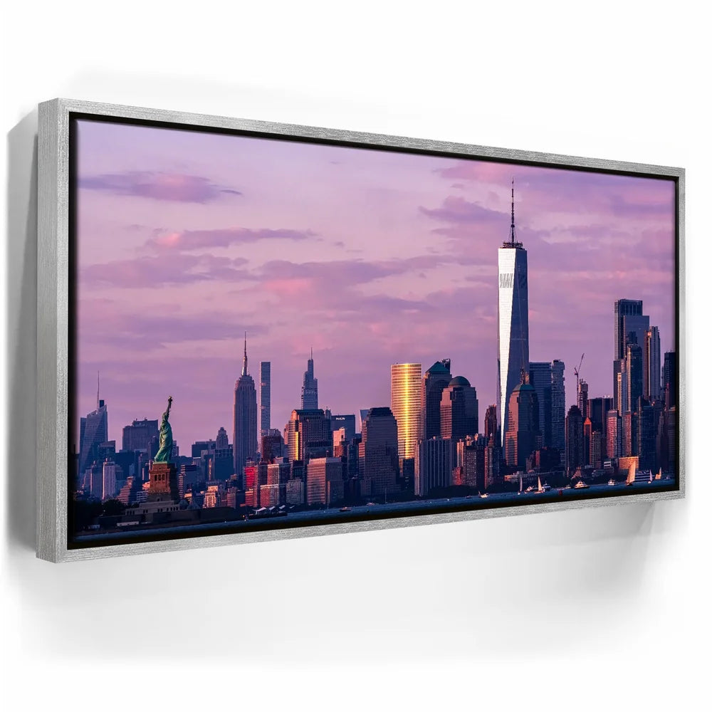 Featured image 8 for Lower Manhattan Panoramic View With Statue Of Liberty